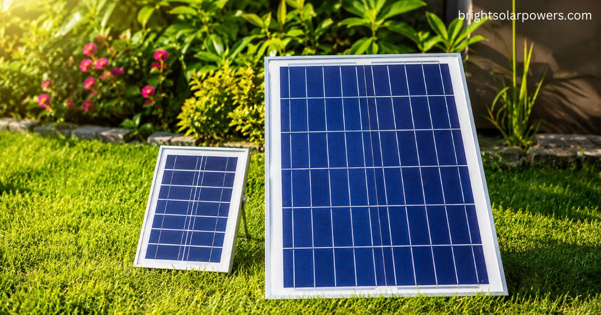 10 watt solar panel for home and garden applications, providing efficient renewable energy for small devices and lighting.