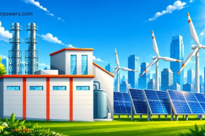 On-grid solar system with solar panels connected to the utility grid, delivering efficient renewable energy for homes and businesses.