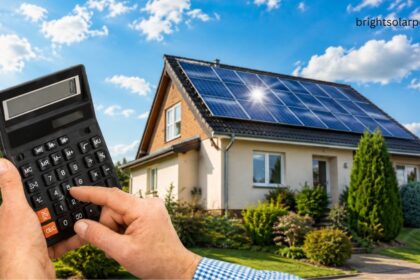 Solar panel calculator estimating residential solar system costs and energy savings.
