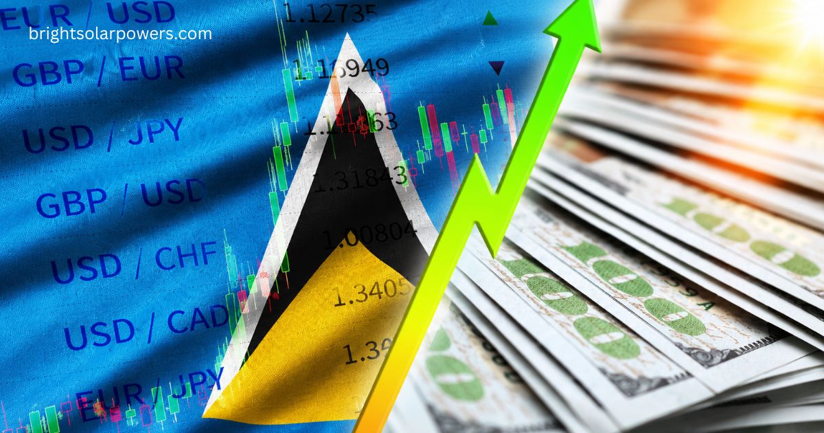 APS share price chart with forex trading data, bullish market trend, and US dollar notes representing investment growth.