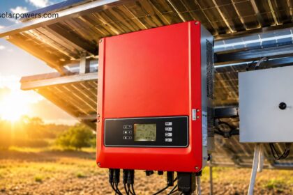 Best solar inverter in India installed with rooftop solar panels for efficient power conversion.