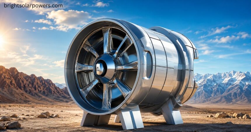 Parabolic trough collector used for efficient solar thermal energy generation.