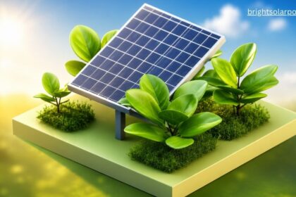Solar panel PNG with eco-friendly renewable energy concept.