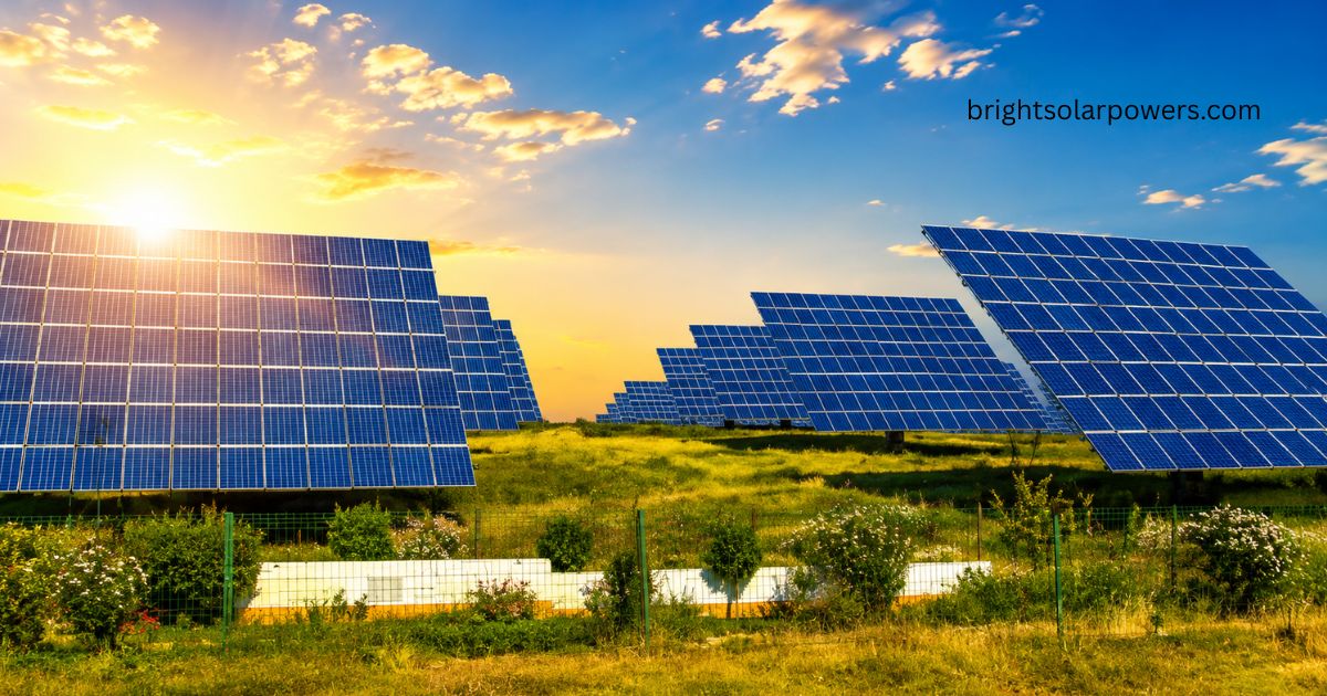 Large solar power plant in Rajasthan producing clean renewable energy under bright sunlight.