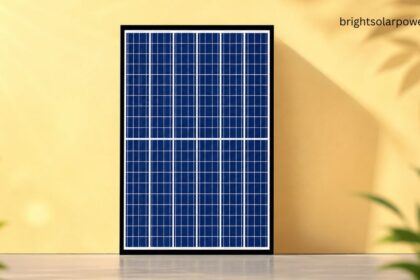 High-efficiency solar PV module for residential and commercial energy systems.