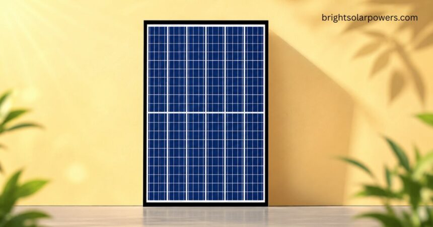 High-efficiency solar PV module for residential and commercial energy systems.