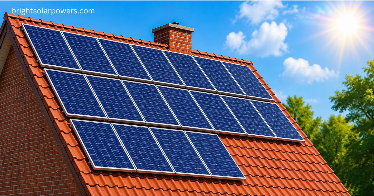 Residential rooftop solar panels with the latest solar rooftop price list.