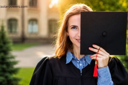 Arizona State University TESOL Professional Certificate graduate celebrating academic achievement on campus.