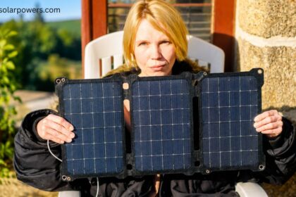 Solar cell fill factor with portable solar panel for efficient energy conversion.