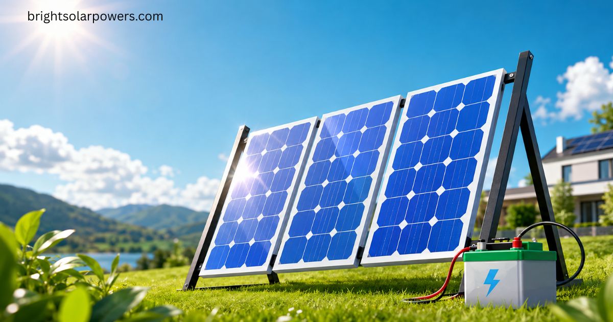 Solar panels demonstrating high fill factor of solar cells for efficient energy conversion.