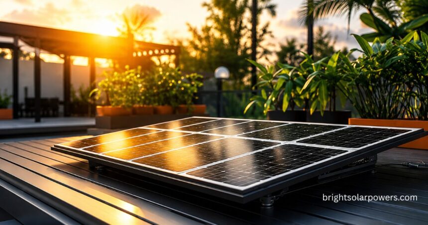 Smart solar panels generating clean energy with advanced technology for efficient residential power systems.