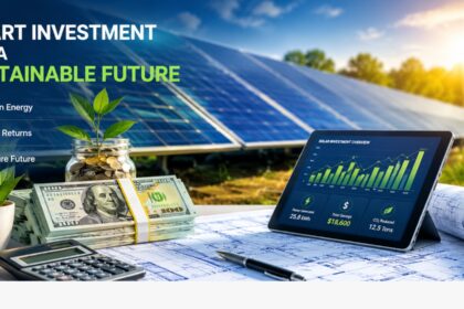 Solar panel cost and investment savings with solar energy system and financial planning.