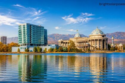 Sushma Valencia cityscape with waterfront and mountain views.