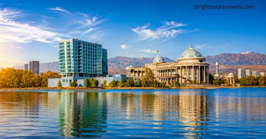 Sushma Valencia cityscape with waterfront and mountain views.