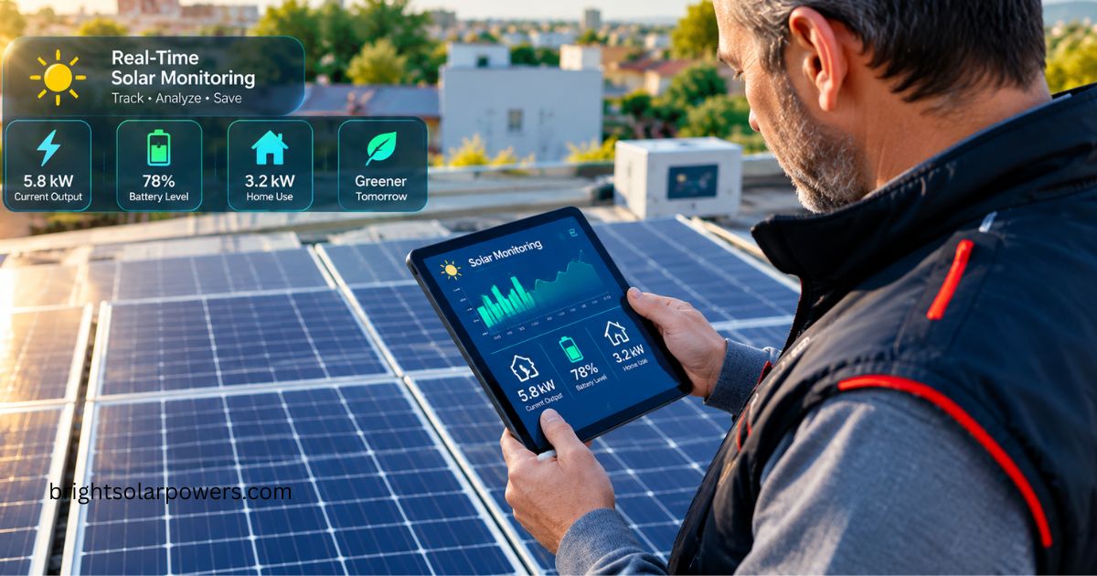 1kW solar panel installation cost with real-time solar monitoring system.