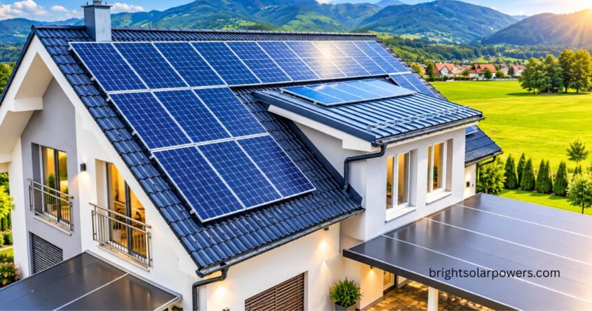 Best solar panels for home installed on a modern residential rooftop.