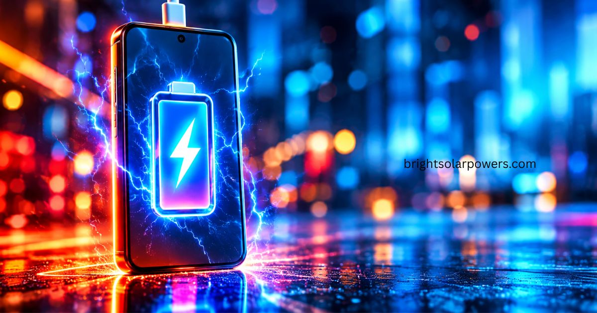 Lithium battery charger with fast charging technology.