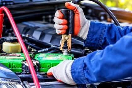 Lithium inverter battery installation and maintenance.