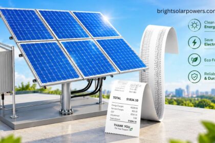 Solar inverter price with solar panels and electricity bill savings.