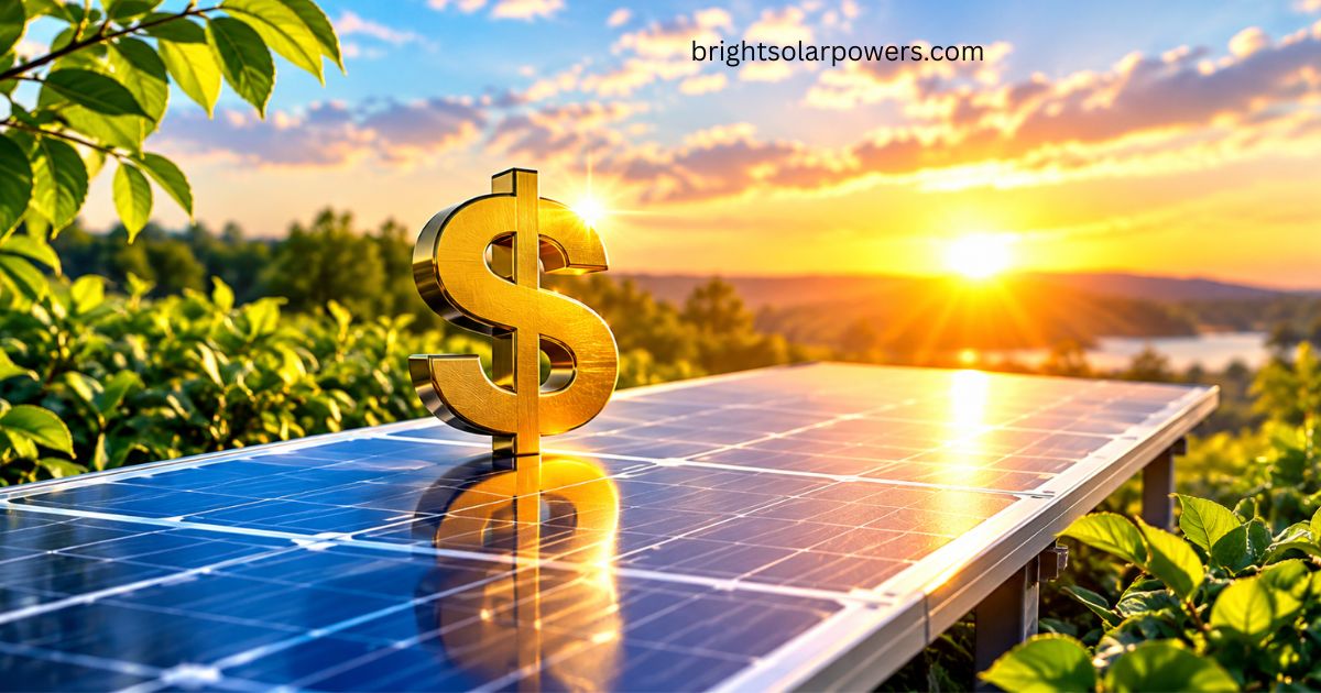 Solar panel GST rate and cost impact on solar energy investment.