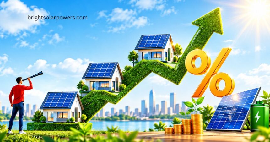 Solar panel subsidy in UP for rooftop solar systems.