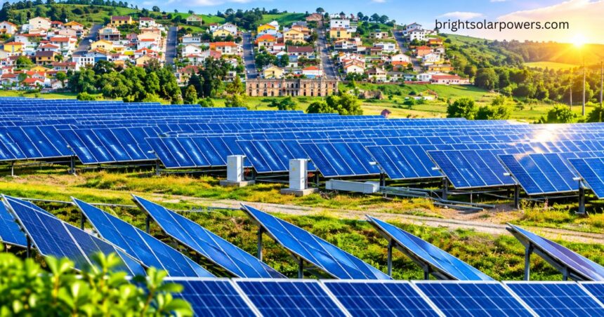 Solar panel subsidy in Uttar Pradesh with a large solar power plant.
